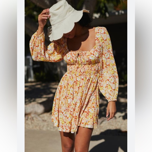 L* SPACE NWT CASSIDY COVER UP MINI DRESS - Picture 3 of 17